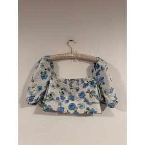 Zara Floral‎ Crop Top